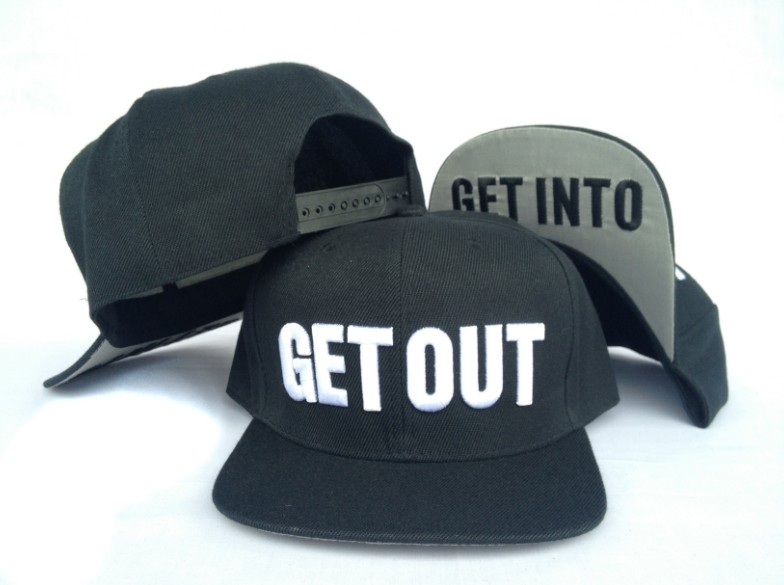 GET OUT Snapback Hat SF 2
